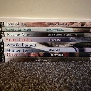 DK Biography Set of 8 books